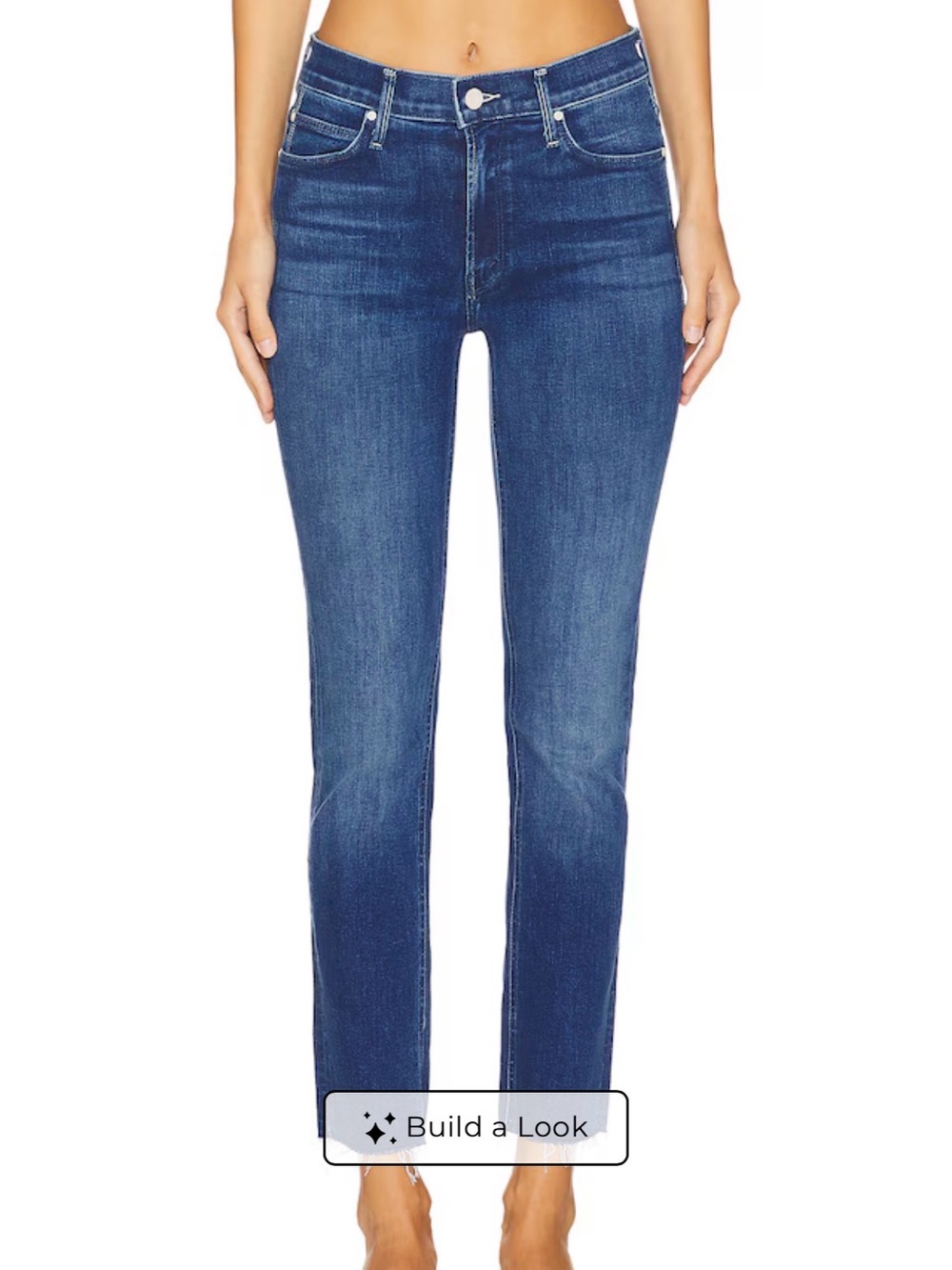 MOTHER The Midrise Ankle Dazzler size 31
